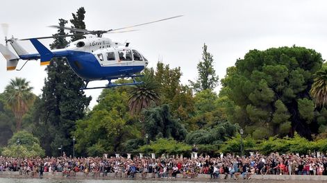 Más de 50 mil personas disfrutaron el festival aéreo, acuático y deportivo en el Lago del Parque. / CMR