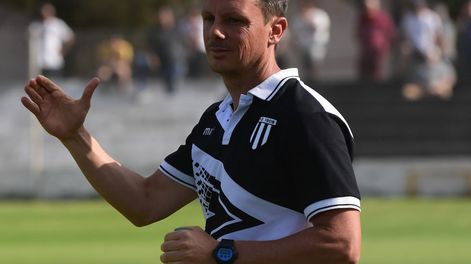 Los Andes | El entrenador Luca Marcogiuseppe, se mostró conforme, más allá de la amargura de la eliminación. Puso en duda su continuidad en el Lobo. Foto: Mariana Villa / Los Andes