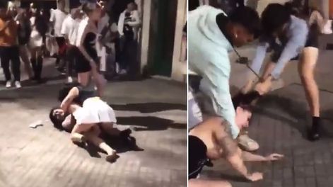 Los Andes | Un grupo de mujeres se peleó a la salida de un boliche en Rosario