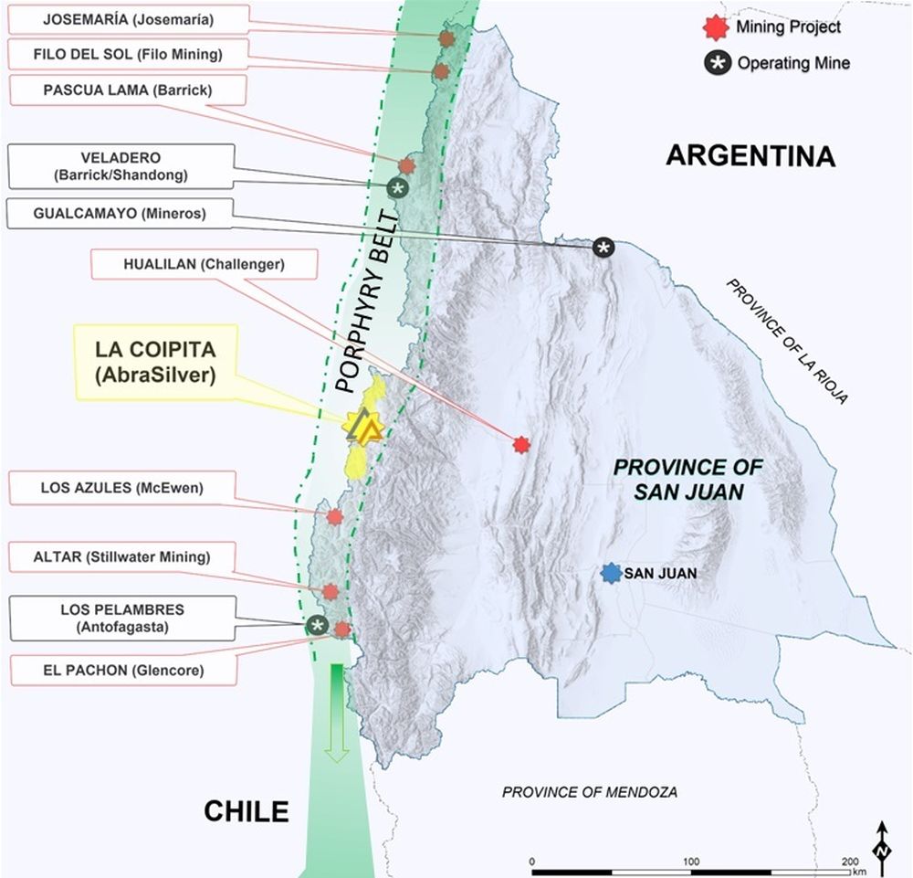 La minera AbraSilver anunció un nuevo descubrimiento de cobre en San Juan