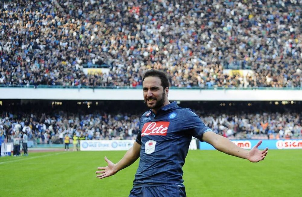 Liga italiana: el Nápoli empató con gol de Higuaín