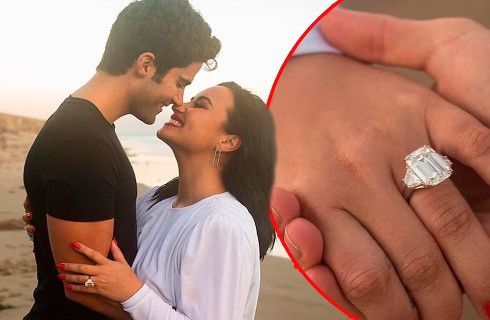 ¡Viva el amor! Demi Lovato y Max Ehrich se comprometieron