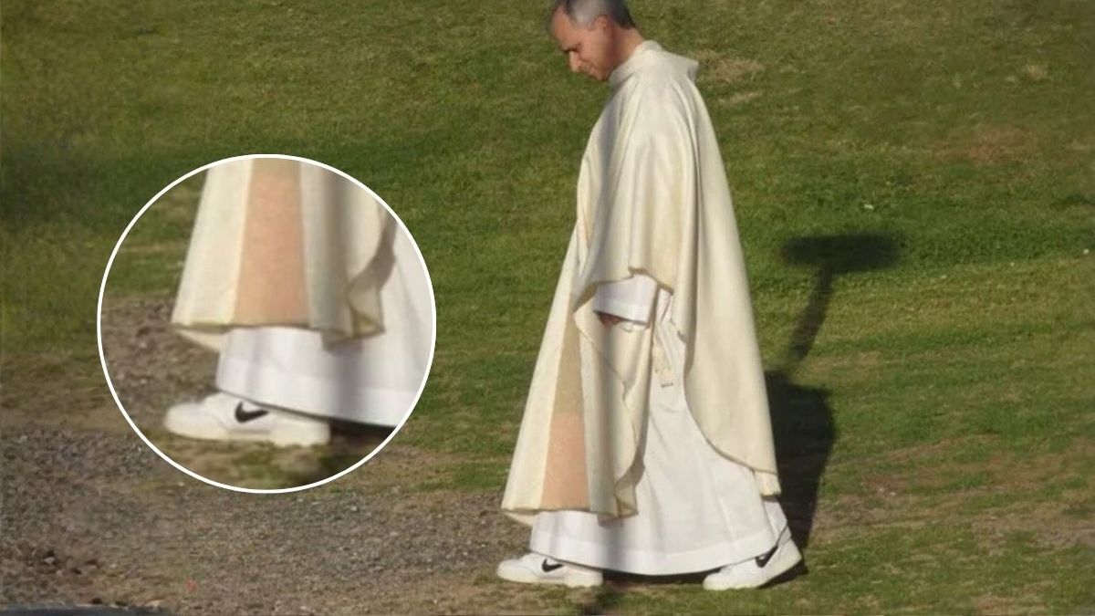 El papa León XIV con zapatillas Nike: así es la historia de la foto que no es <b>inteligencia artificial</b> thumbnail