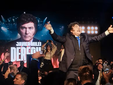 Javier Milei en la Derecha Fest, edición 2025.