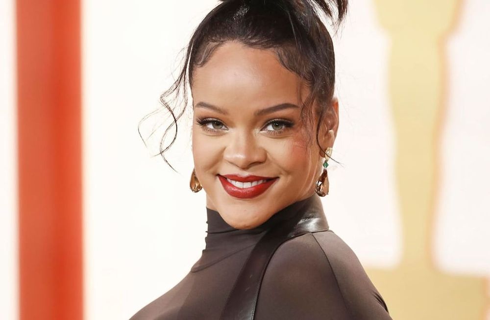 La cantante Rihanna en la 95ª ceremonia anual de los Premios de la Academia en el Dolby Theatre de Hollywood, Los Ángeles, California, EE.UU., el 12 de marzo de 2023.