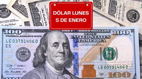 Está confirmado el precio que tendrá el dólar para este lunes 5 de enero