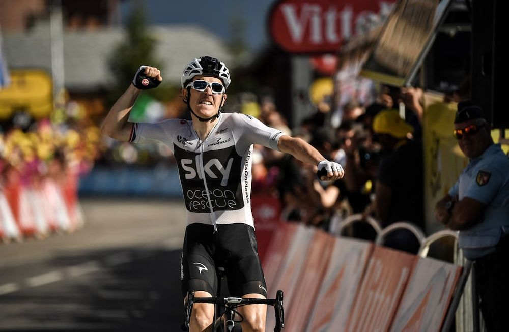 Geraint Thomas ganó la 11ª etapa y se colocó líder del Tour de France