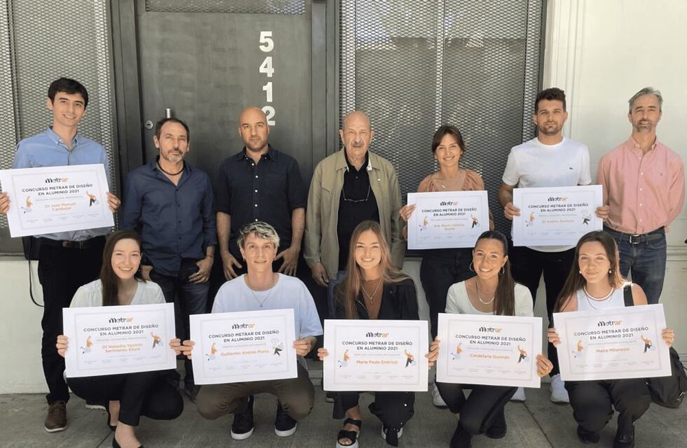 Se entregaron las distinciones del Concurso Metrar de Diseño en Aluminio