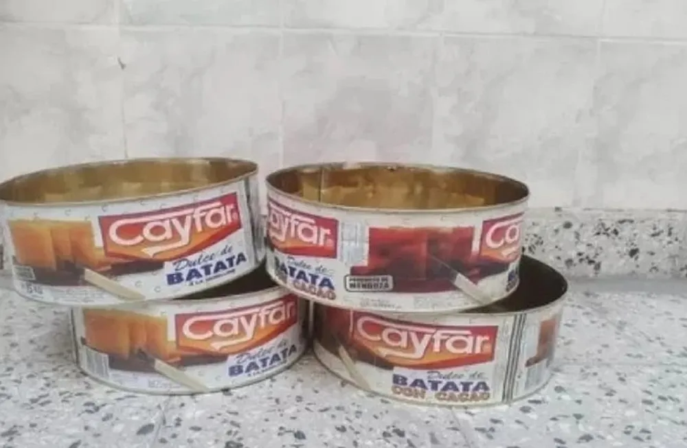 Estas latas son un objeto que el reciclaje vienen excelente.