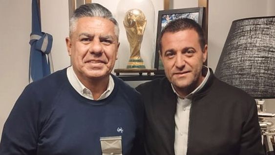 Claudio Chiqui Tapia y Pablo Toviggino: manejan el Fútbol argentino.