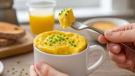 Ya no frías huevos en la sartén: una taza los hace el doble de sabrosos