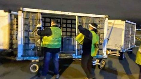 En 2020, Messi donó 32 respiradores que todavía son víctimas de la burocracia en Rosario. / gentileza