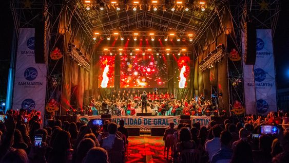San Martín celebra 209 años de historia con un gran despliegue cultural y social.