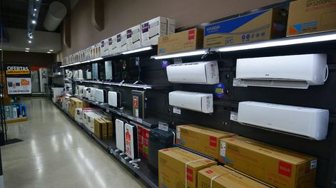 Podrán comprarse acondicionadores de aire frío calor con los créditos.