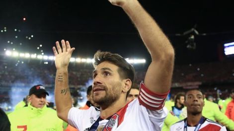 Leo Ponzio, emblema de River Plate. / Gentileza.