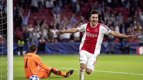 Champions League: Tagliafico se vistió de goleador en el debut del Ajax