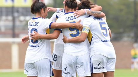 Boca goleó a Lanús y continúa líder en su zona. / Gentileza.