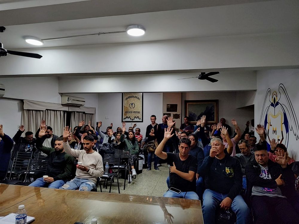 El Sr Omar Sperdutti fue electo por casi una unanimidad