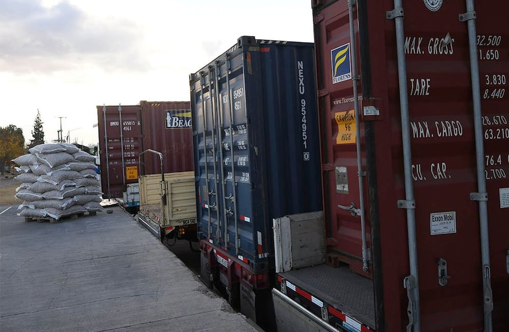 Las exportación de productos de las economías regionales se retrajeron el 16,6% en mayo. Foto: Marcelo Rolland / Los Andes