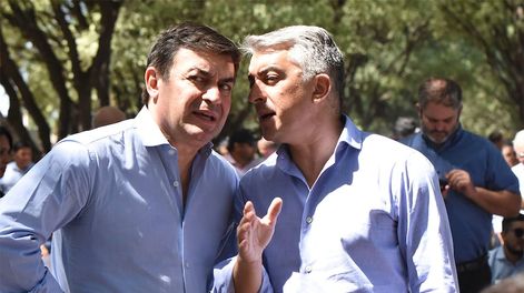 Los Andes | Sebastian Bragagnolo y Omar De Marchi. El diputado nacional ya tiene la decisión tomada respecto de la integración del frente oficialista y la haría pública este fin de semana largo.Foto: Mariana Villla / Los Andes