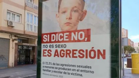 Los Andes | El centro de la polémica, es que el enunciado que busca sensibilizar sobre la problemática esconde otro significado que los encargados de la campaña deberían haber controlado, según manifestaron múltiples ciudadanos e internautas. Foto: Gentileza Redes S