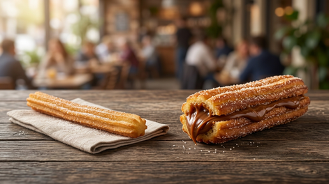 Diferencias entre el churro español y el churro argentino.&nbsp;
