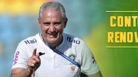 Tité seguirá siendo el DT de la selección brasilera