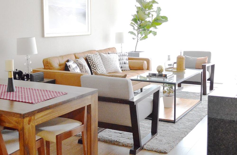 Amueblar un living comedor puede ir desde $50.000 a $ 378.034. Archivo.