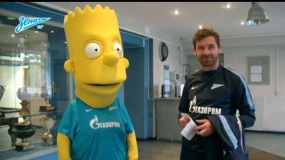 El Zenit de Garay rompió el mercado: contrató a Bart Simpson