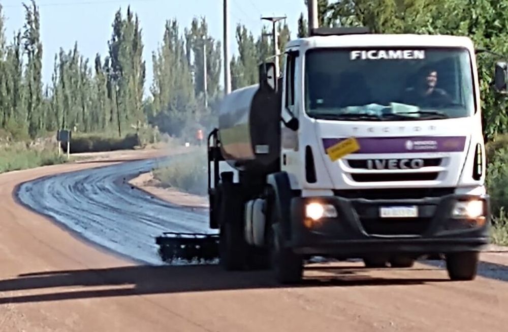 Vialidad Mendoza comenzó obras en importantes calles de San Rafael y en el desvío de carga pesada