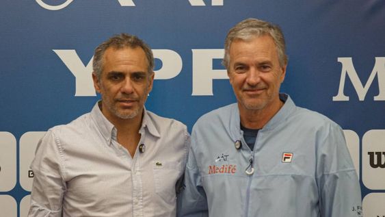 Javier Frana fue presentado oficialmente como capitán del equipo argentino de Copa Davis. Es el número 32 de la historia. (Prensa AAT)