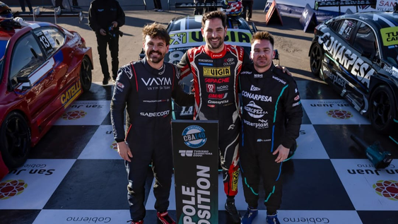 El Flaco Ardusso hizo la pole con récord incluído, segundo se ubicó Di Palma y tercero el mendocino, Berni Llaver.&nbsp;