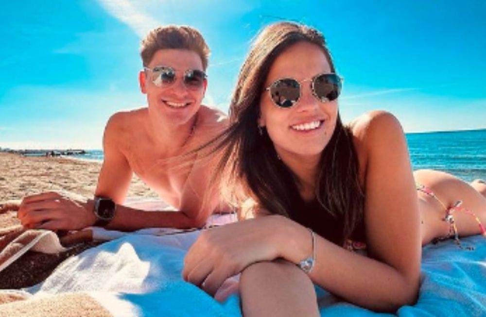 El romántico posteo de Julián Álvarez a su novia por su cumpleaños.