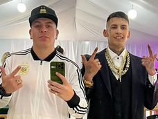 L-Gante en medio de un conflicto millonario con su representante Maxi El Brother.