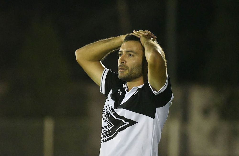 Fútbol Primera Nacional:  El DT del Lobo, Joaquín Sastre, se lamentó por la falta de gol, pero destacó el funcionamiento del equipo. Foto: José Gutierrez / Los Andes