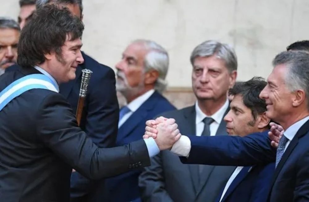 Mauricio Macri y Javier Milei.