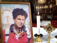 Llega al sur mendocino una reliquia de Carlos Acutis, el “beato millenial”