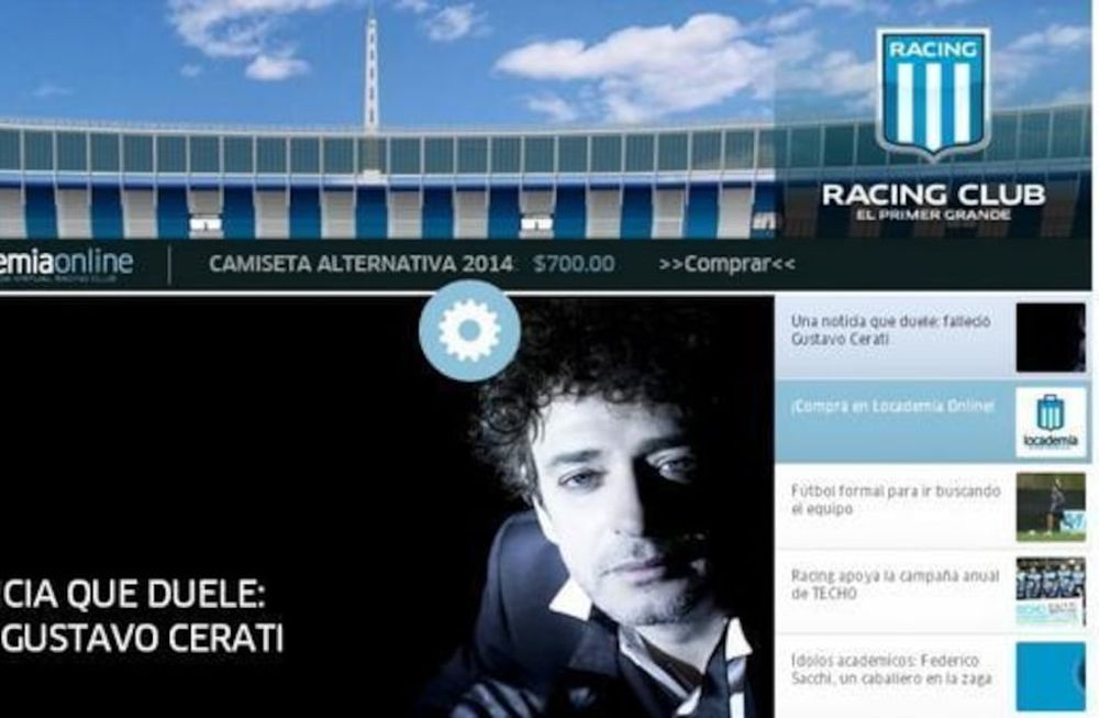 El mundo del deporte despidió a Gustavo Cerati