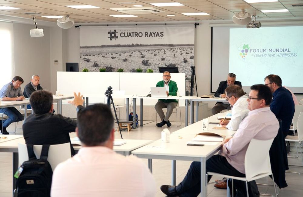 El encuentro contó con representación de cooperativas procedentes de América y Europa, tanto de manera presencial como virtual. Foto: Gentileza FMCV