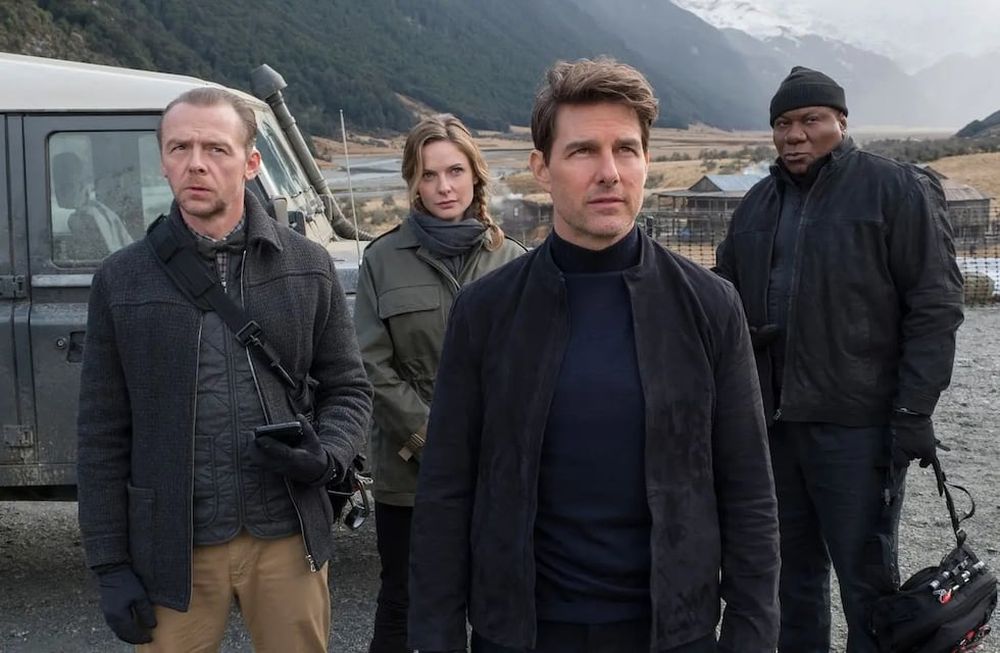 “Misión imposible”: reanudaron la filmación de la séptima entrega y muestran a Tom Cruise saltando al vacío