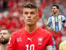 Granit Xhaka, capitán de Suiza, preocupado por el nivel de Lionel Messi: No sé si podremos detenerlo