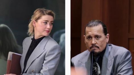 Los Andes | Johnny Depp y Amber Heard en juicio.