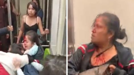 Dos mujeres protagonizaron una pelea en el interior de un vagón. Foto: Web