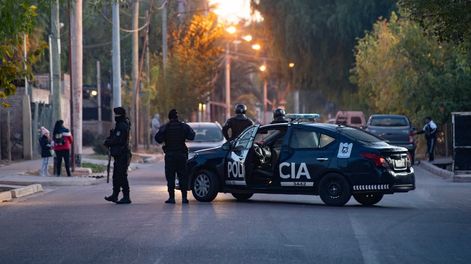 Los Andes | El 17 de mayo pasado se realizó otro fuerte operativo en El Algarrobal, donde se detuvo a 10 personas con orden de captura pendiente. 1 Foto: Ministerio de Seguridad y Justicia