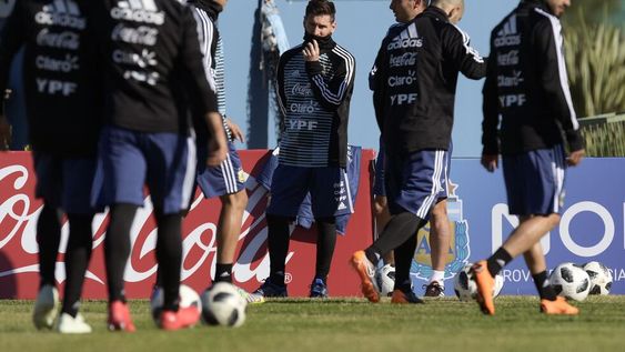 Lionel Messi ya se entrena con la Selección