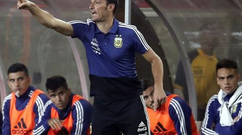 Scaloni: Espero que estos chicos sean el futuro de la Selección