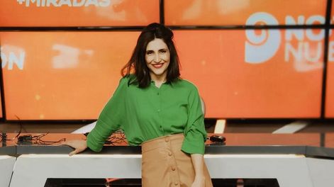Vanina Vitale, la periodista de Canal 9 Televida que sorprendió con su look