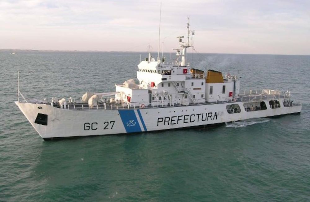 El puerto de Ingeniero White es el atracadero habitual del guardacostas Fique, que se distingue con la matrícula GC-27. Foto: Prefectura Naval Argentina.