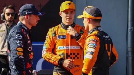 Se enciende la Fórmula 1: descalificaron a los McLaren y Verstappen quedó al acecho de Norris.