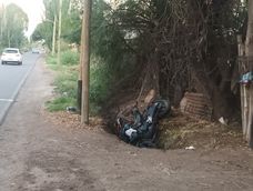 Murió un hombre tras protagonizar un misterioso accidente en una moto robada